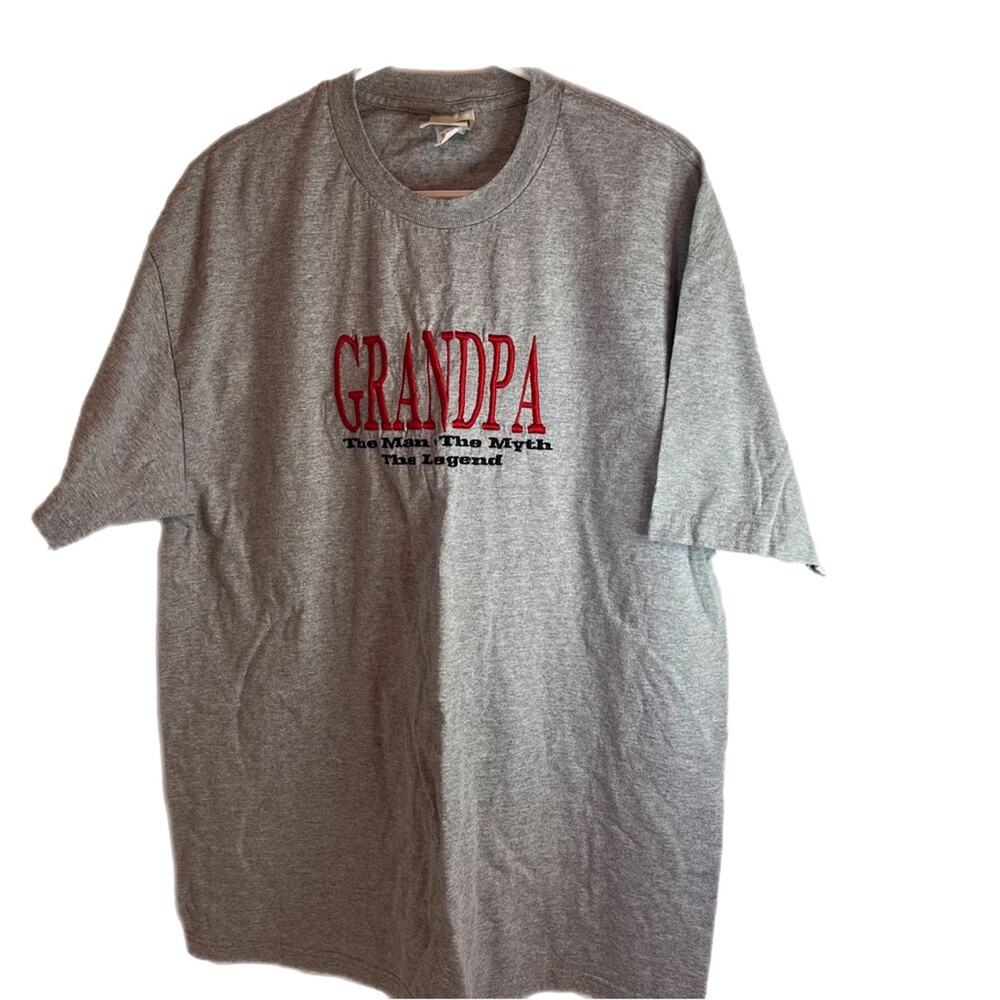 Briar Creek Sportswear Grandpa The Man, The Myth, The Legend T-Shirt Size XL.